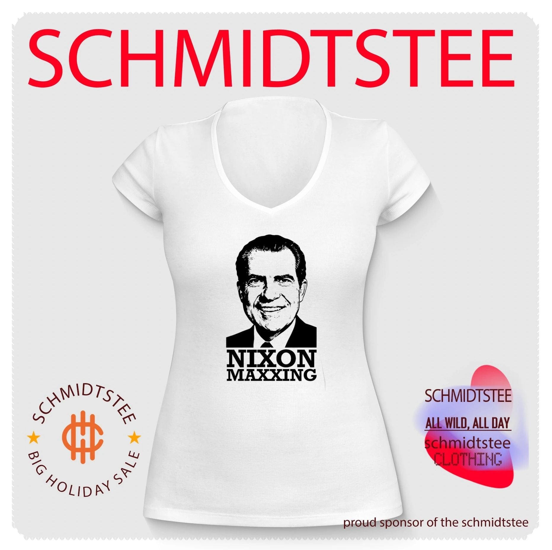 Richard Nixon Maxxing Political Meme Funny Politics shirt