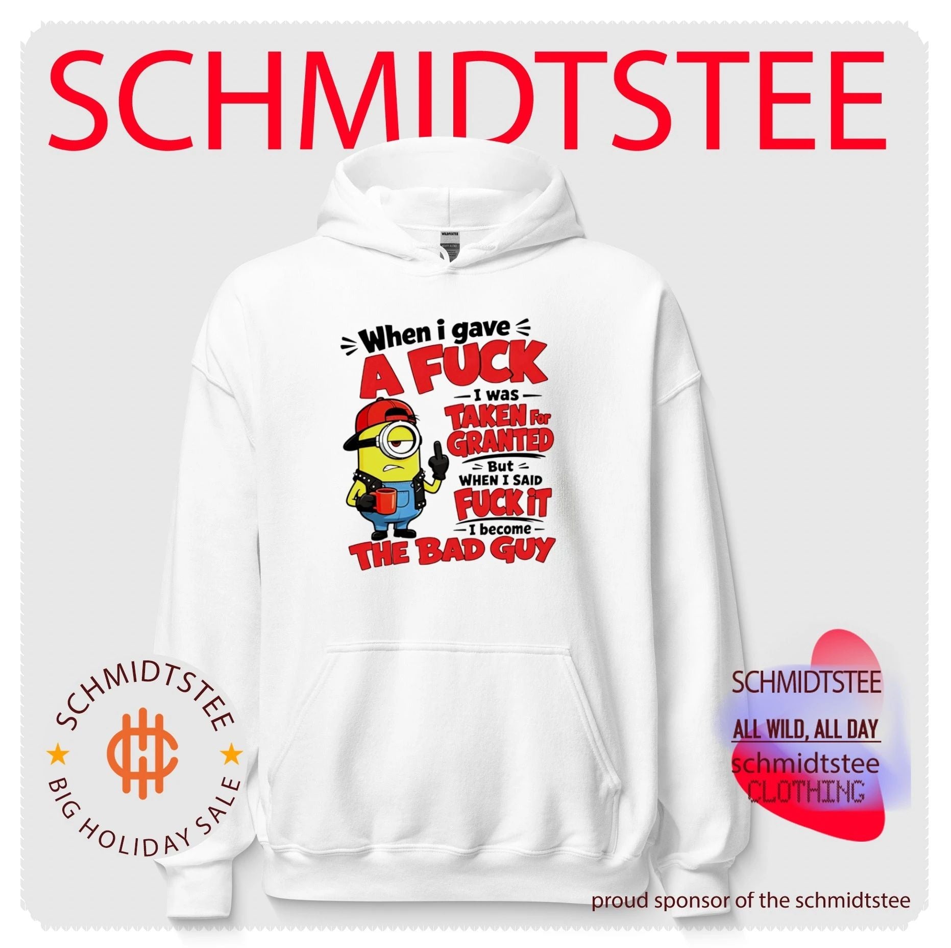 When I Gave a Fuck I Was Taken for Granted but When I Said Fuck It I Became the Bad Guy shirt