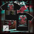 Metallica M72 Tour Cardiff 2026 Duchess Of Dark Red Dragon Graphic T-Shirt