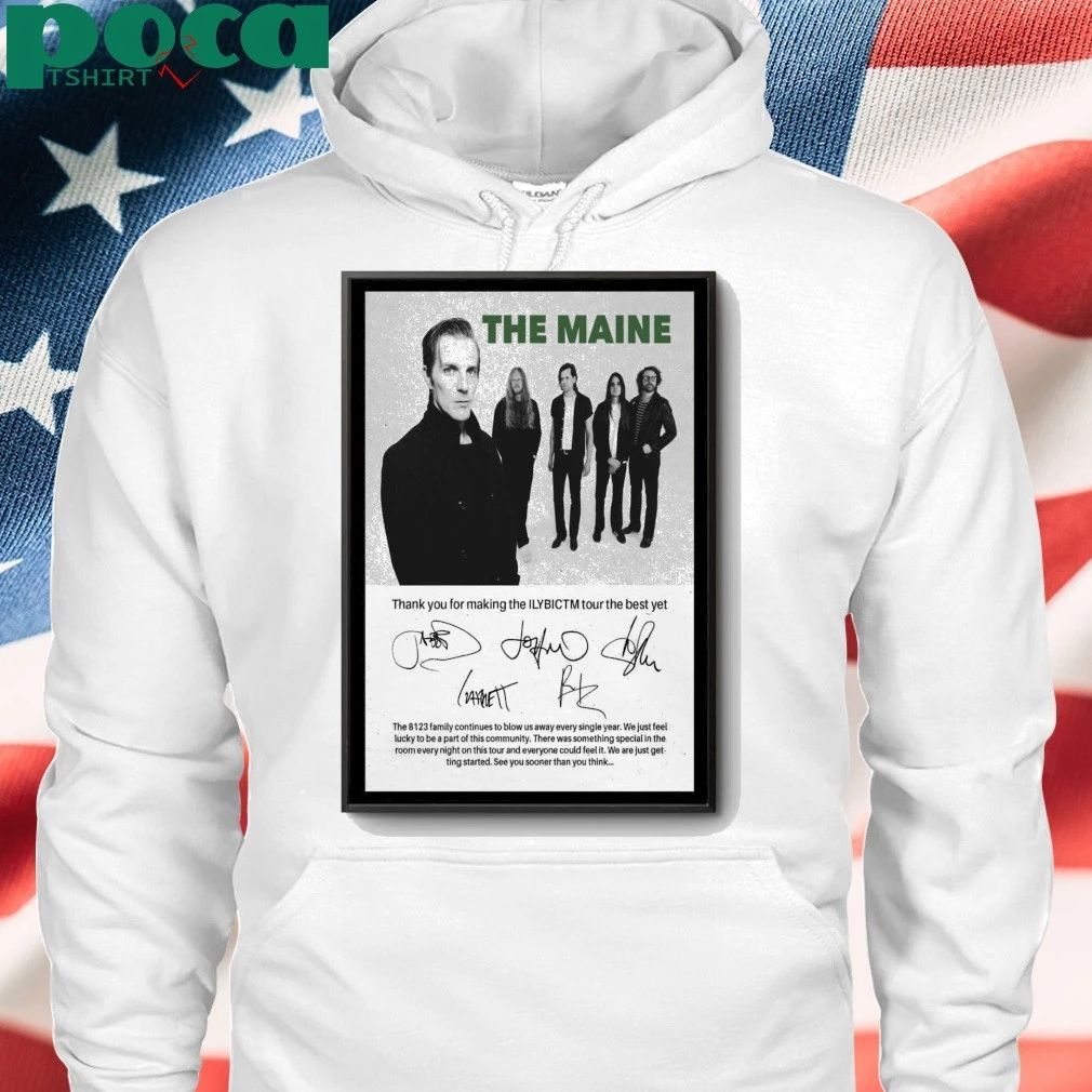 Poster 2026 Signed The Maine Tour ILYBICTM New shirt