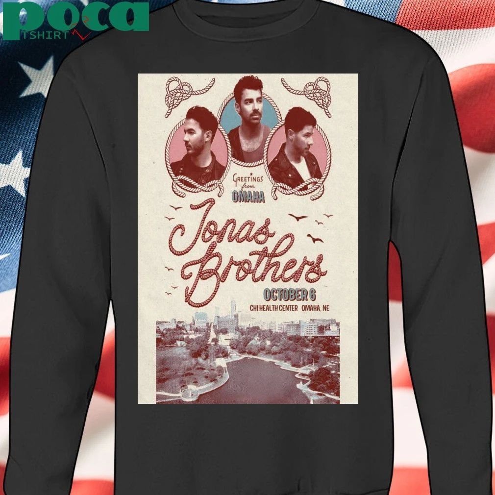 Jonas Brothers Greetings From Omaha On Oct 6 2025 Poster T-shirt