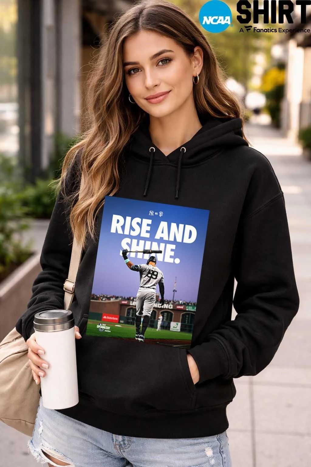 MLB New York Yankees vs San Francisco Giants Opening Day 2026 Rise And Shine T Shirt