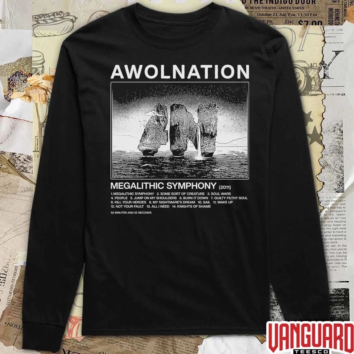 2026 Megalithic Symphony 15th Anniversary Awolnation t-shirt