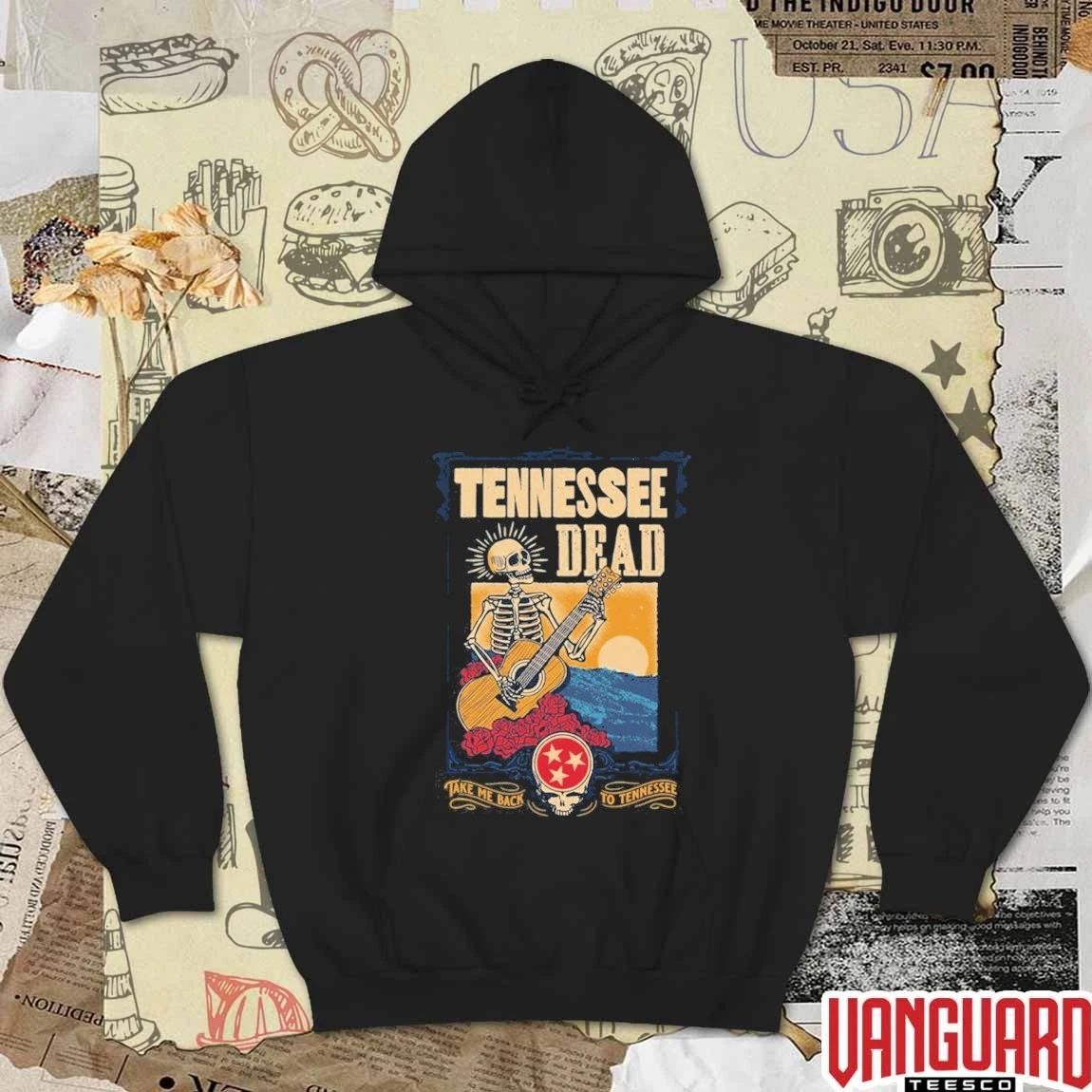 Grateful Dead Pop-Up Shop Now Tennessee United States of Dead Take Me Back To Tennessee t-shirt