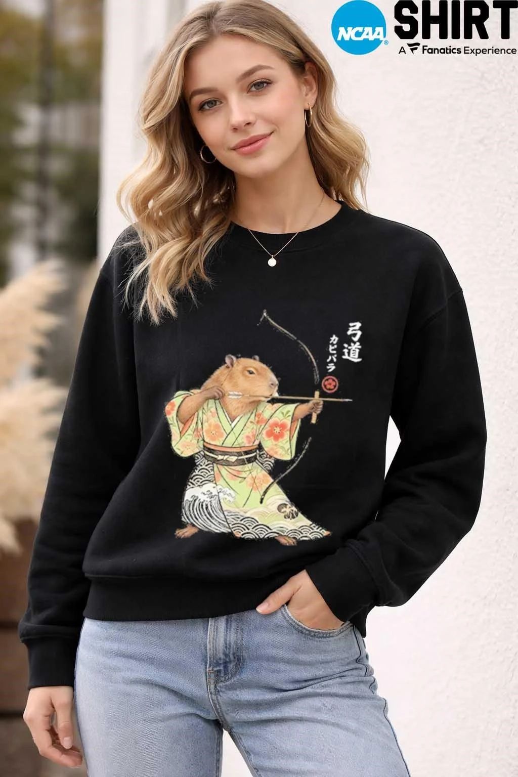 Capybara Archery Samurai Kyudo Japanese Animal Shirt