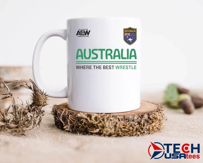 AEW Tournament Soccer Australia where the best wrestle shirt