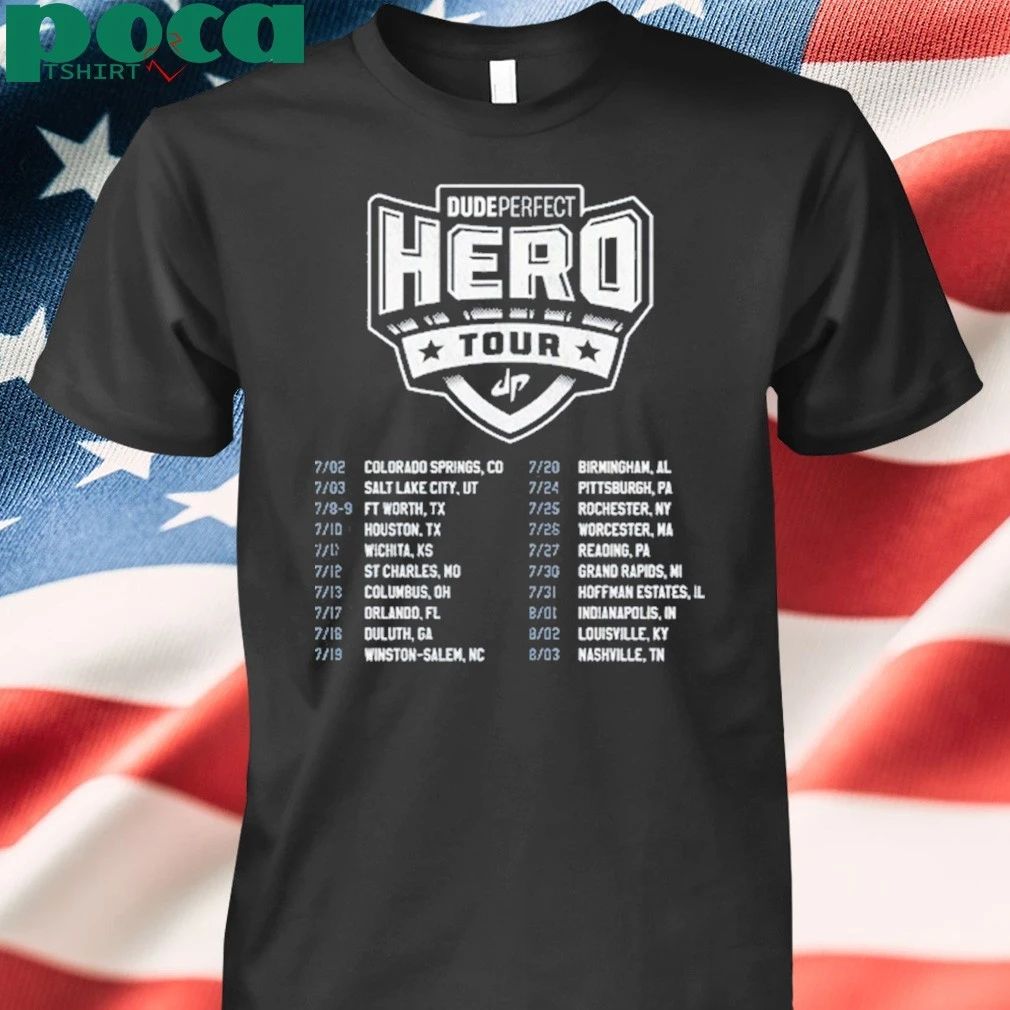 Dude Perfect Hero Tour Shirt