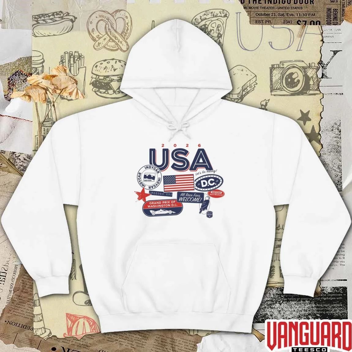 2026 USA Freedom 250 Grand Prix Washington DC All Race Fans Welcome t-shirt
