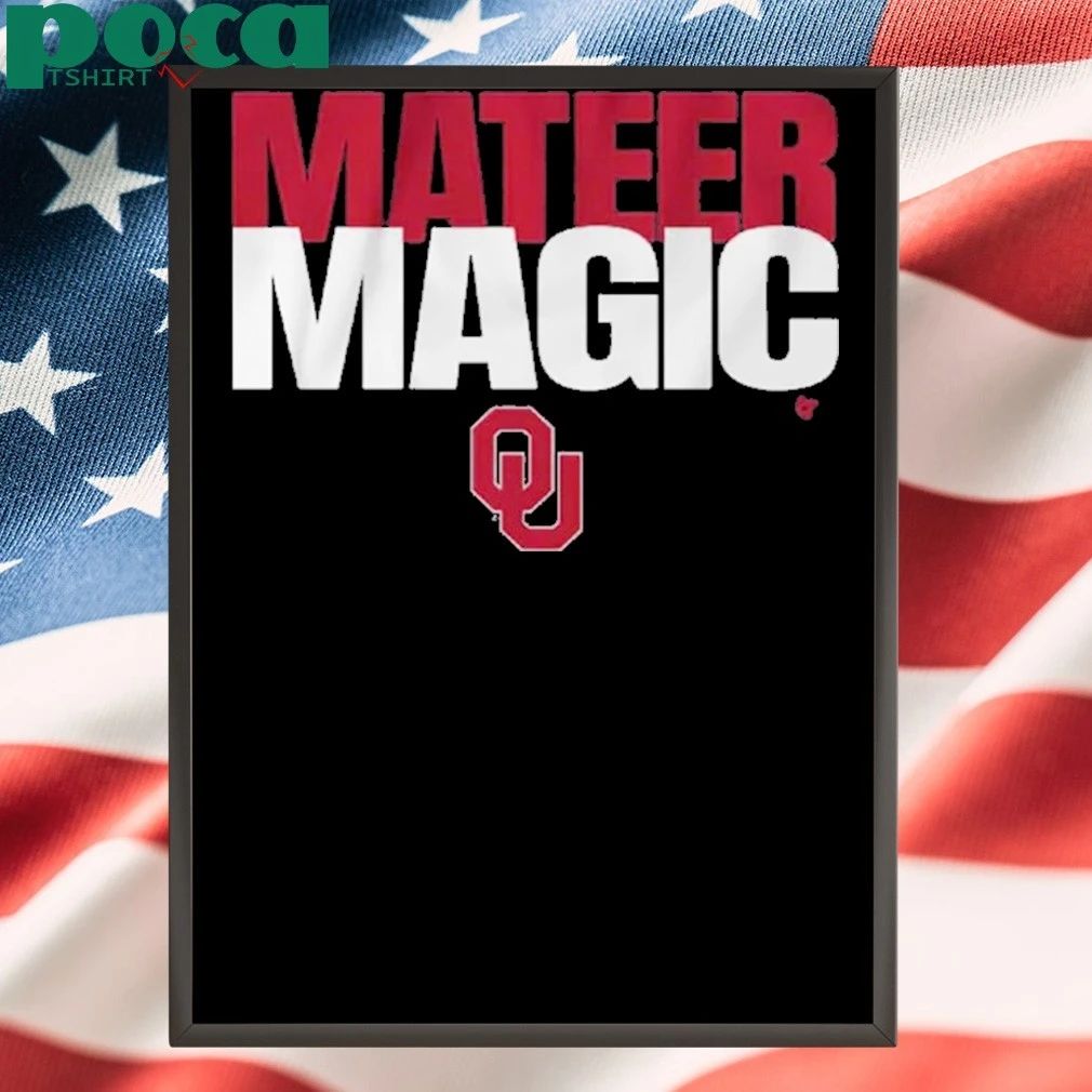 Oklahoma Football John Mateer Magic T-shirt