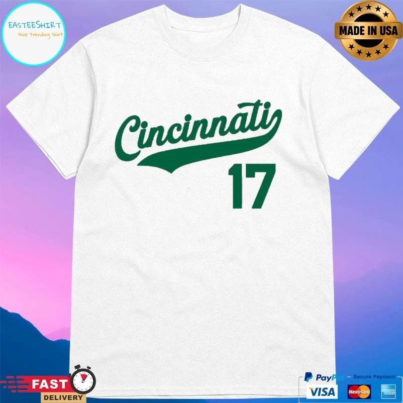 Cincinnati Baseball Script 17 T-shirts