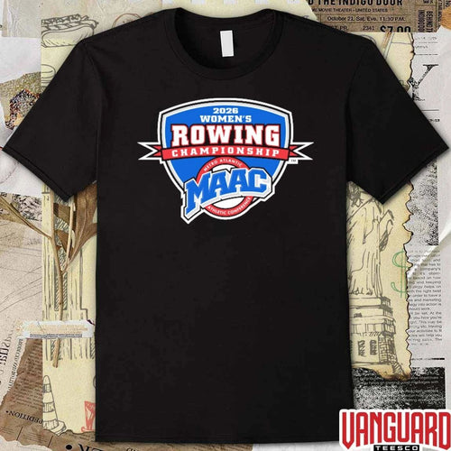 2026 MAAC Metro Atlantic Athletic Conference Women’s Rowing Championship Logo t-shirt