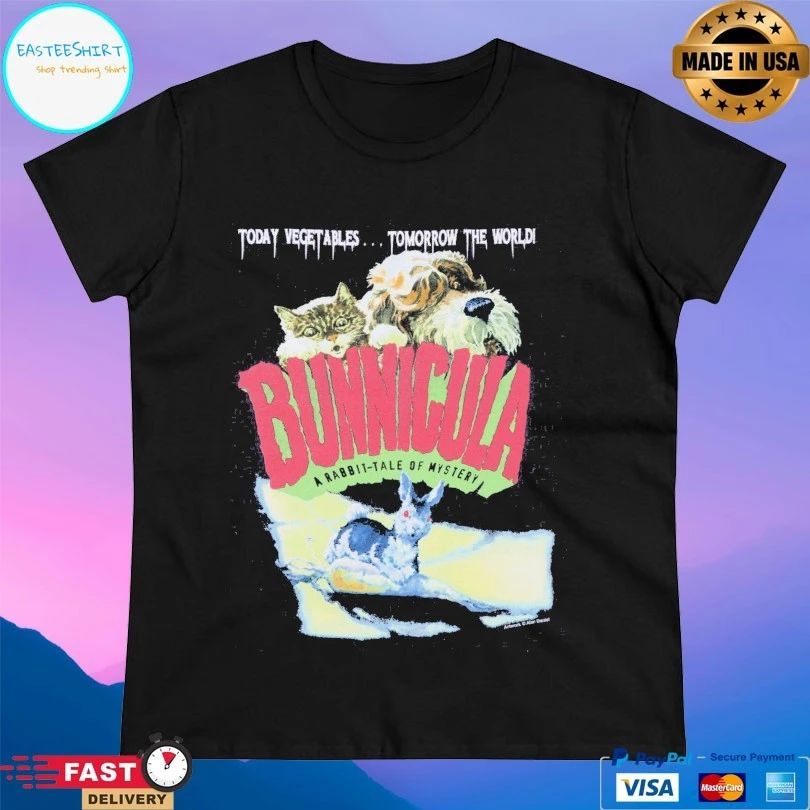 Bunnicula A Rabbit-tale Of Mystery Today Vegetables Tomorrow The World T-shirt