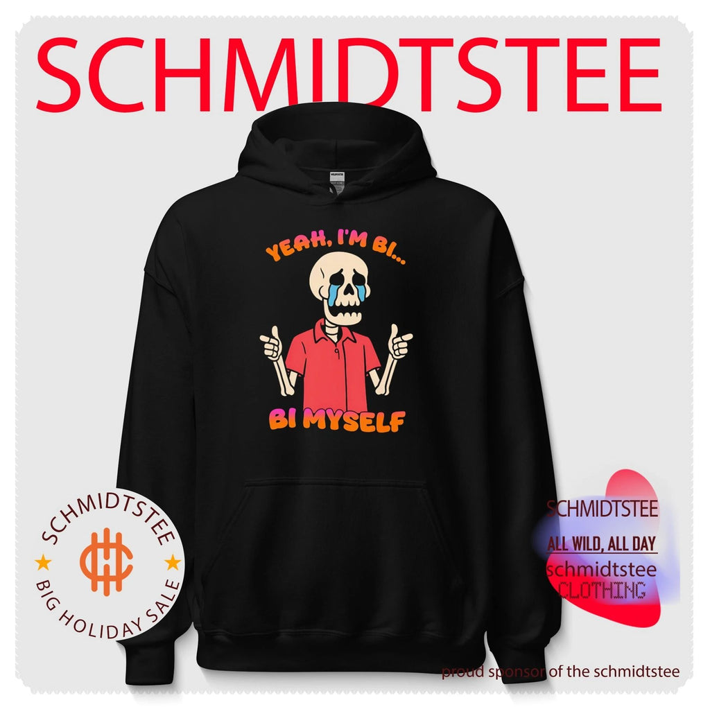 Yeah I’m Bi Bi Myself Skeleton bisexual shirt