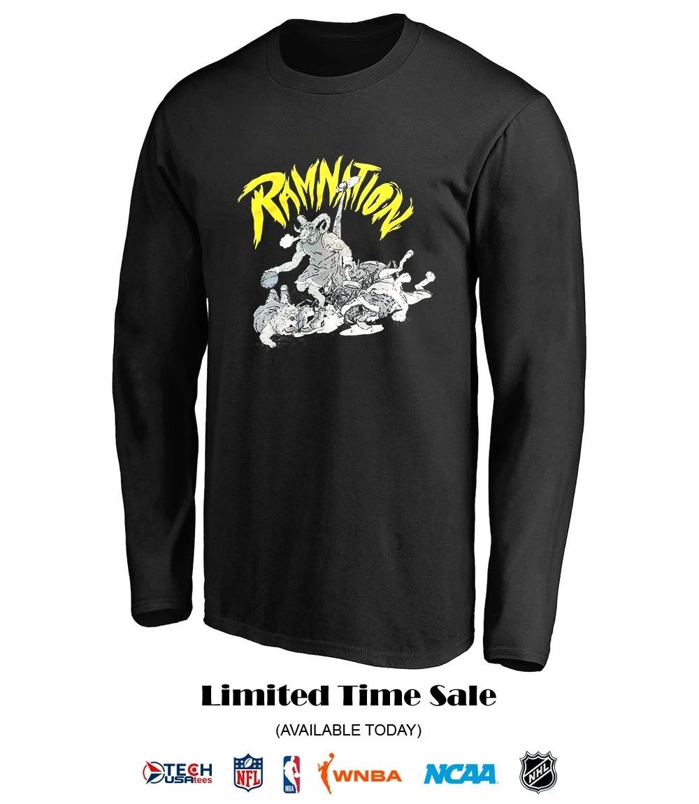 Ram Nation Basketball mascot shirt