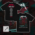 Metallica M72 World Tour 2026 Cardiff Wales Pop-Up Shop Shirt – Red Dragon Principality Stadium June 28 Limited Edition Double-Sided T-Shirt