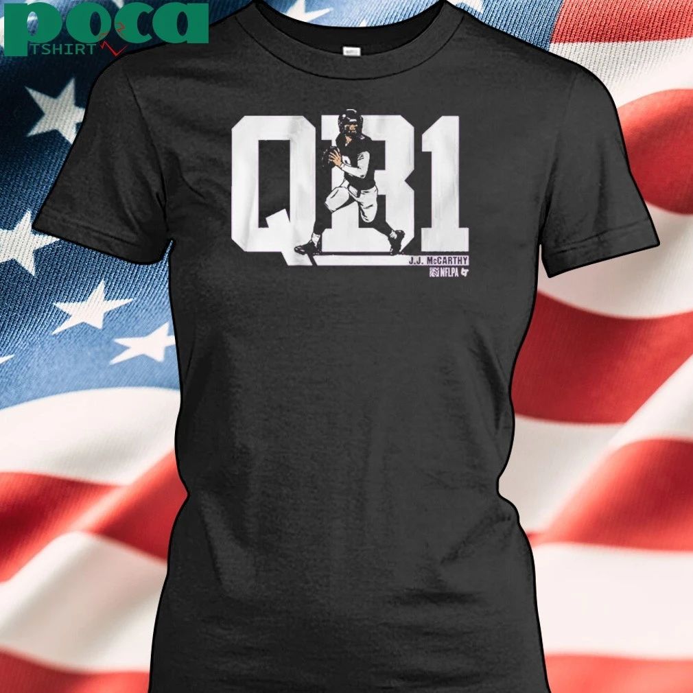 JJ McCarthy QB1 T-shirt
