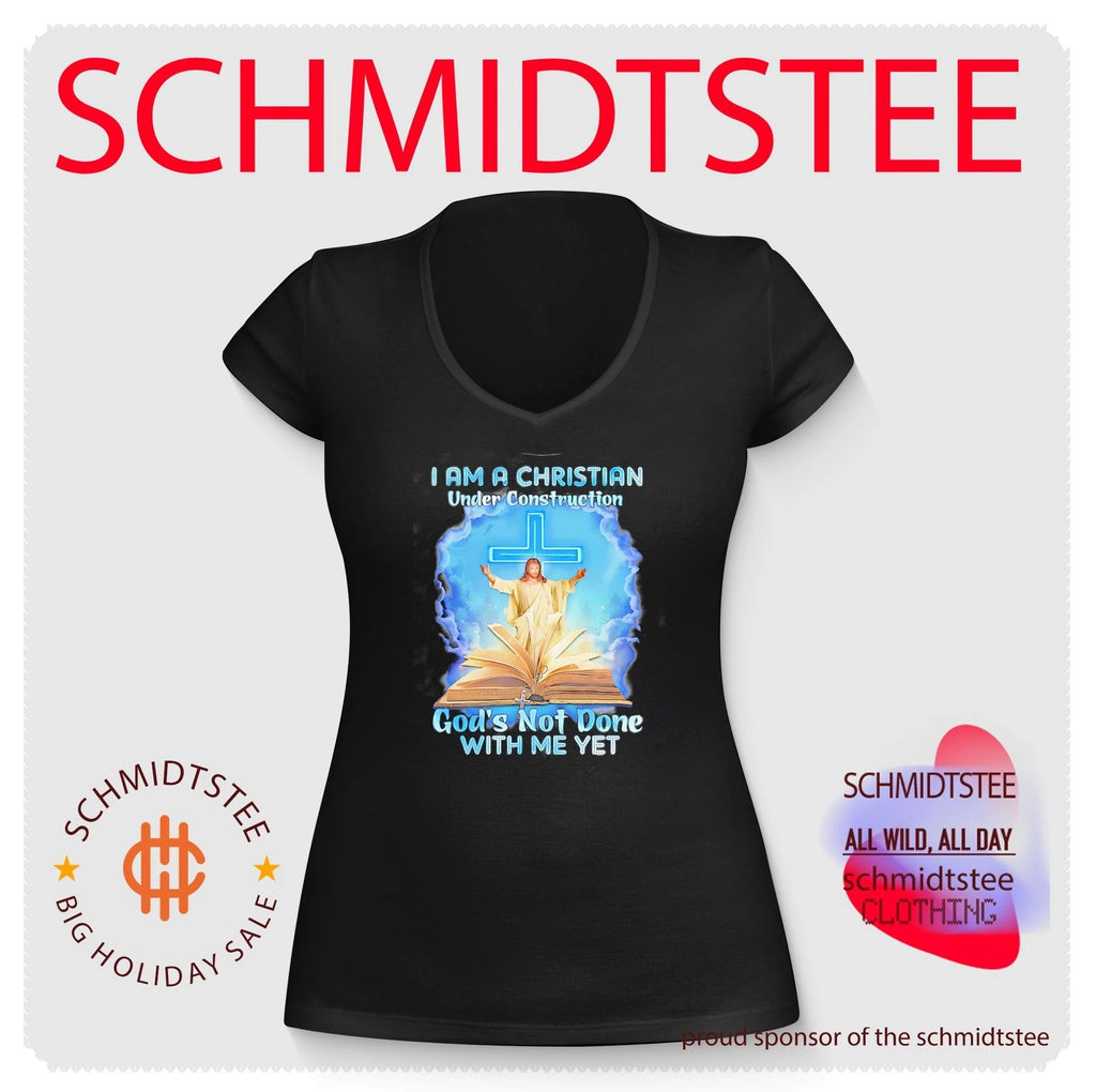 I am a Christian under construction God’s not done with me yet shirt