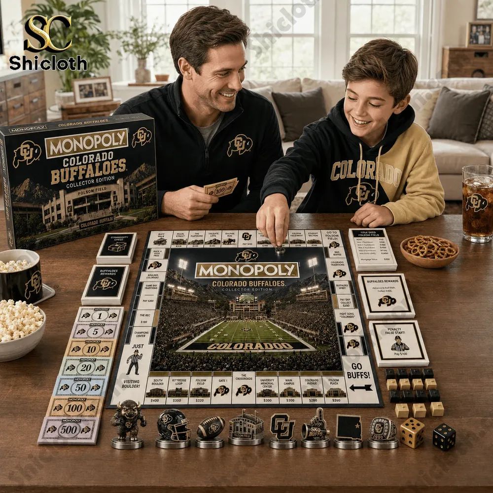 Colorado Buffaloes Collector Edition Monopoly Board Game