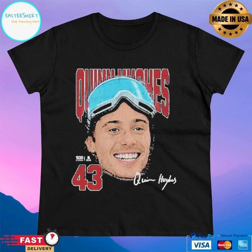 Minnesota Wild Quinn Hughes Minnesota Goggles Head T-shirts