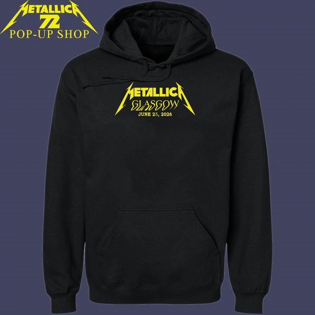 Metallica M72 Glasgow June 25, 2026 Scotland T-Shirt