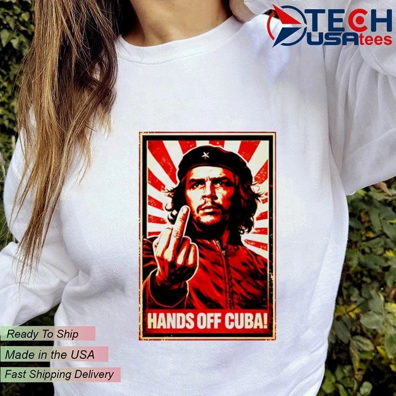 Hands Off Cuba Che Guevara shirt by damndim