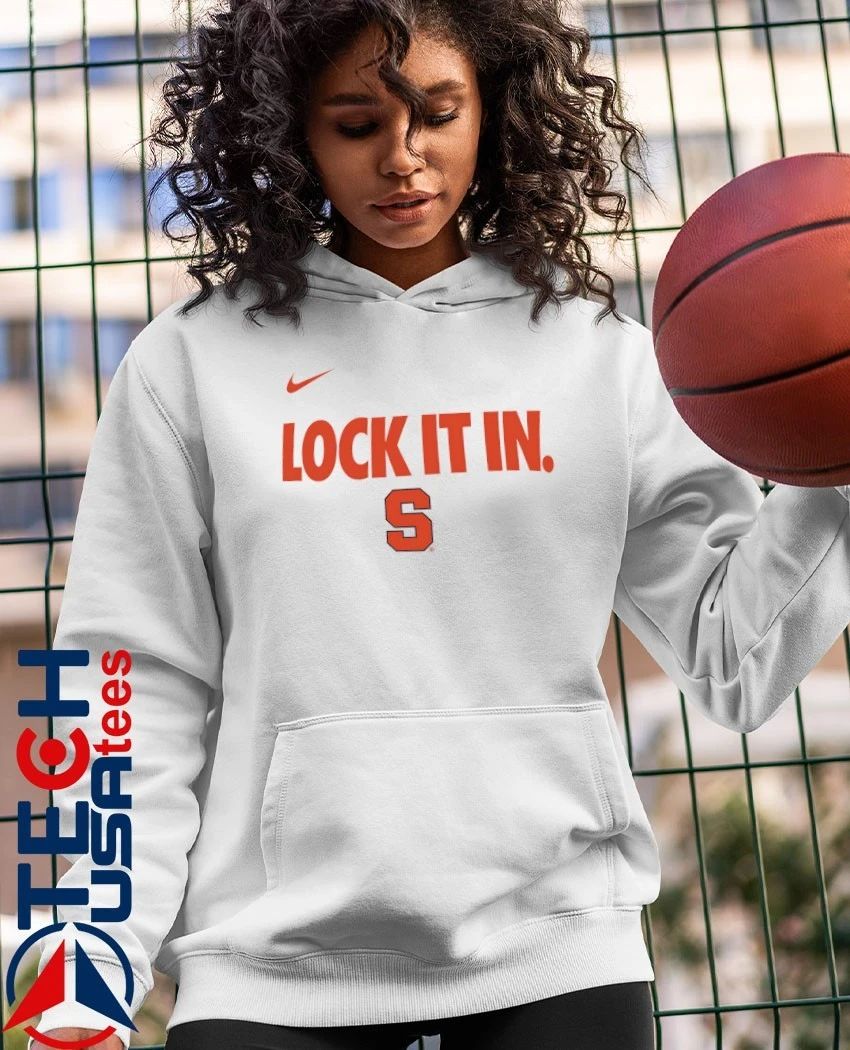 Lock it in Syracuse Orange 2026 On-Court Bench shirt