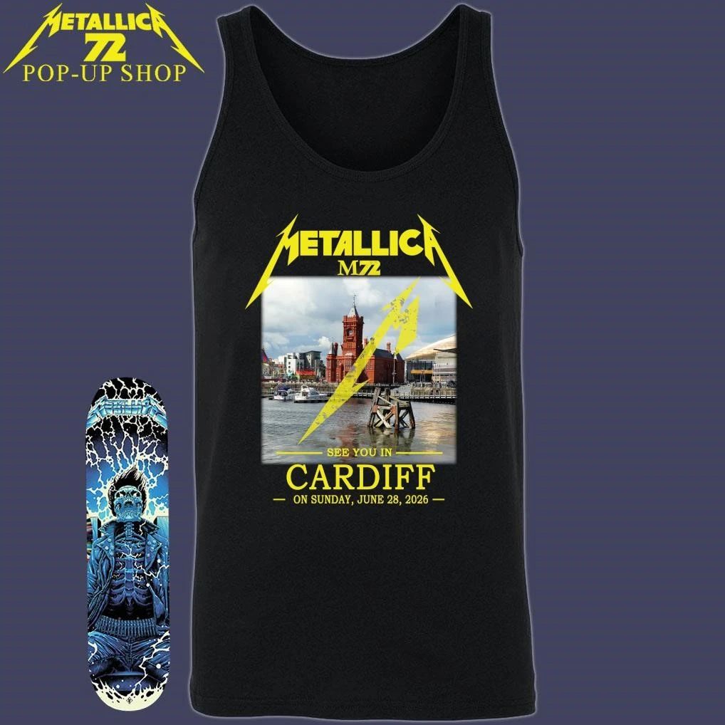 Metallica M72 See You In Cardiff On Sunday June 28, 2026 T-Shirt