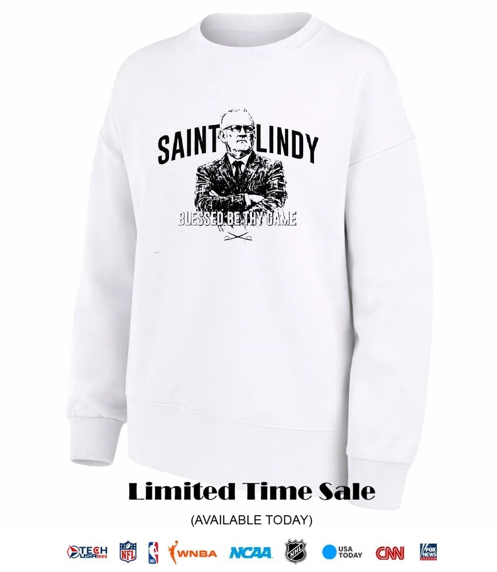 Saint Lindy blessed be Thy Game Buffalo Sabres coach Lindy Ruff shirt