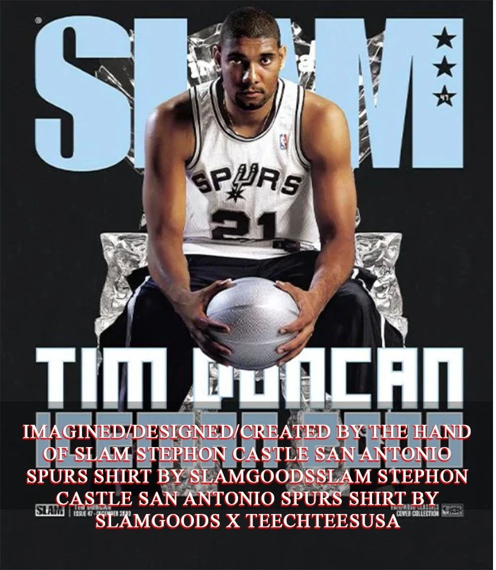 SLAM Tim Duncan Iceman 2000 shirt by slamgoods