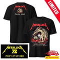 Metallica M72 Chorzow 2026 Exclusive Tee At Stadion Slaski On 19 May 2026 Poland M72 Two Sided Shirt