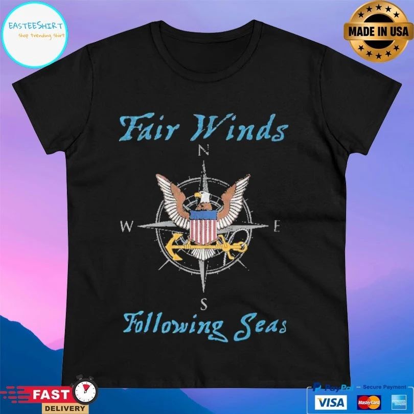 Fair Winds Following Seas Logo T-shirt