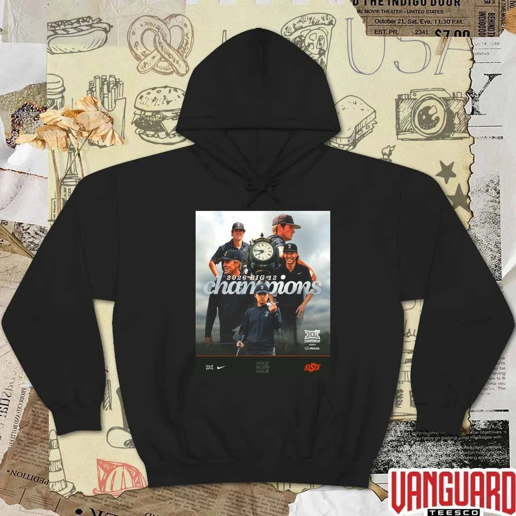 Back-to-back Big 12 Champions OSU Cowboy Golf Poster t-shirt