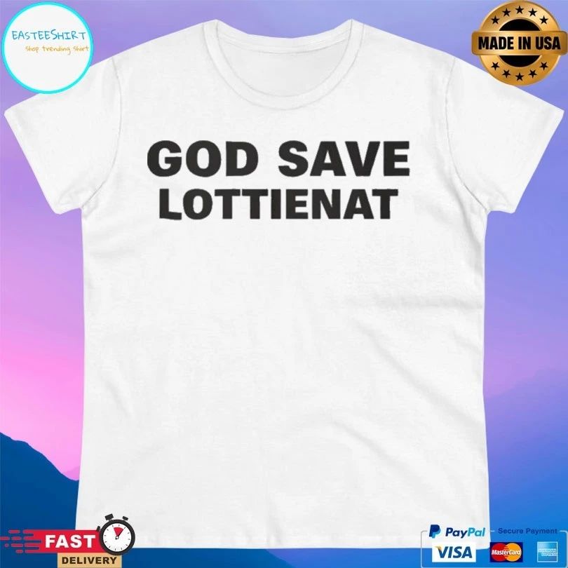 Sophie Thatcher God Save Lottienat T-shirt