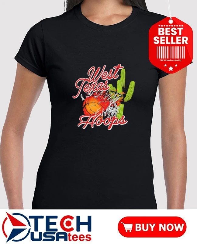 West Texas Hoops Basketball Desert Cactus vintage shirt