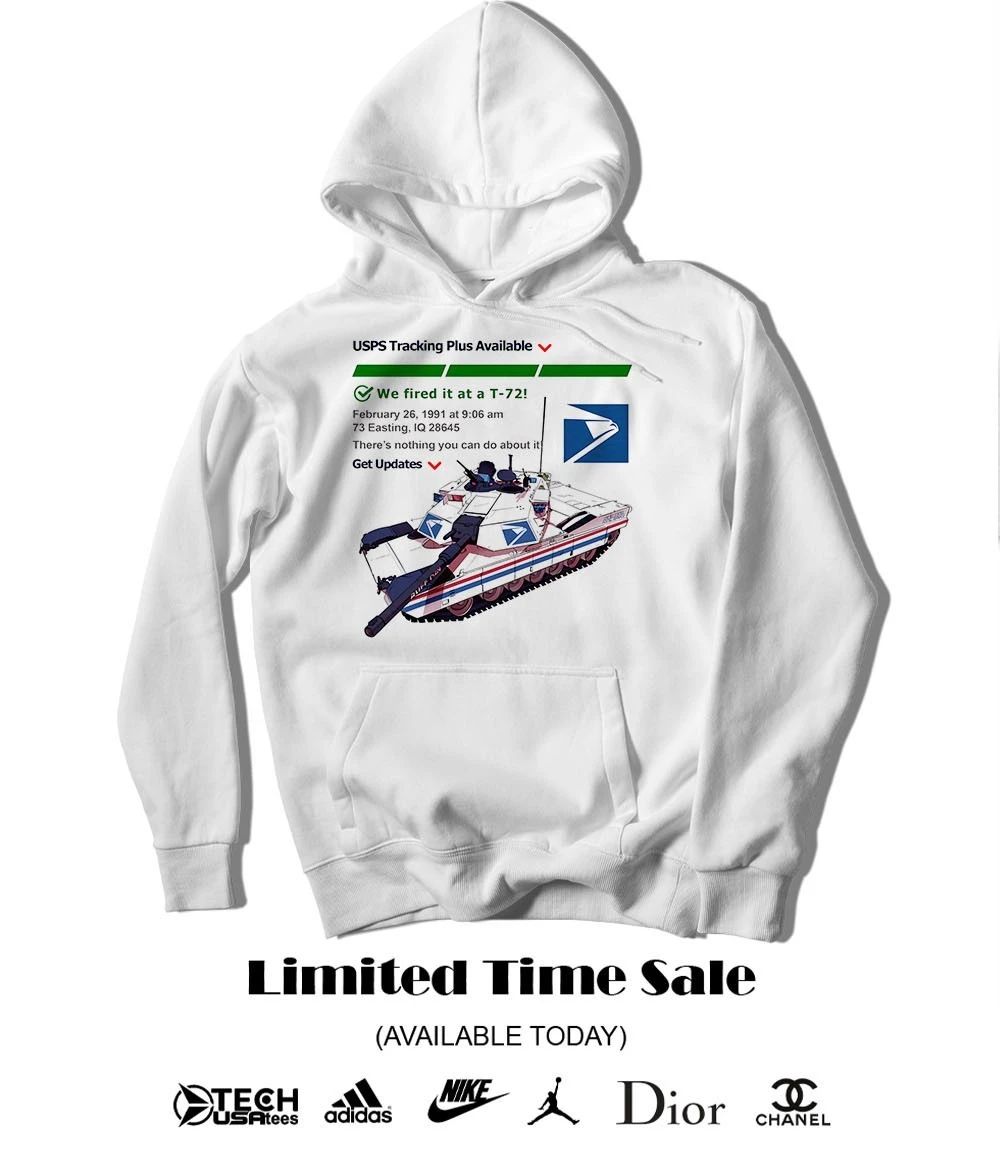 USPS Tracking Plus Available we fired it at a T-72 shirt