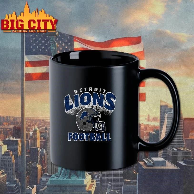 Detroit Lions Black Dunmoure Short Sleeve Fashion Shirt
