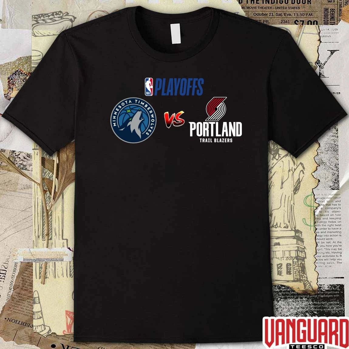 Minnesota Timberwolves vs Portland Trail Blazers 2026 NBA Playoffs Conference Semifinals t-shirt