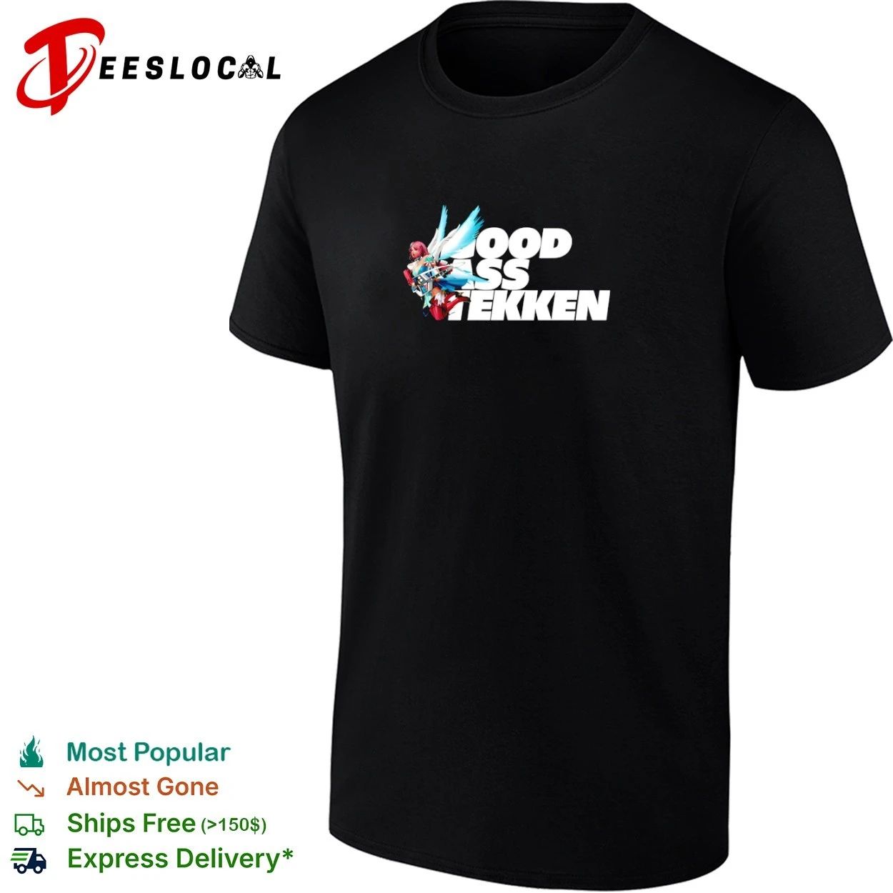 Good Ass Tekken Fighting Games Gaming T-shirt
