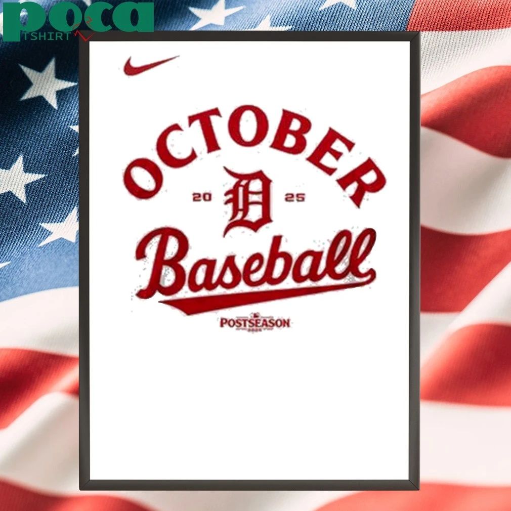 Detroit Tigers Postseason Hunt 2025 T-Shirt