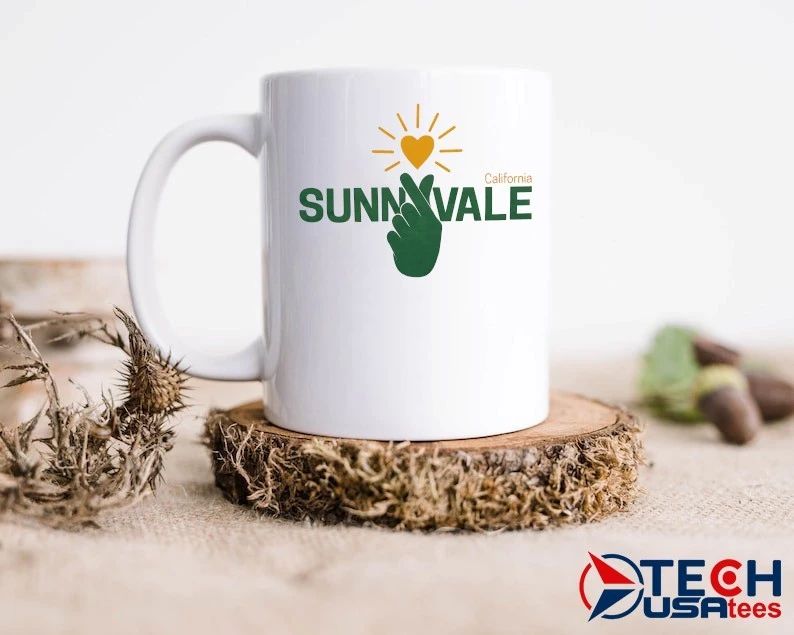 California Sunnyvale the love and sunshine shirt