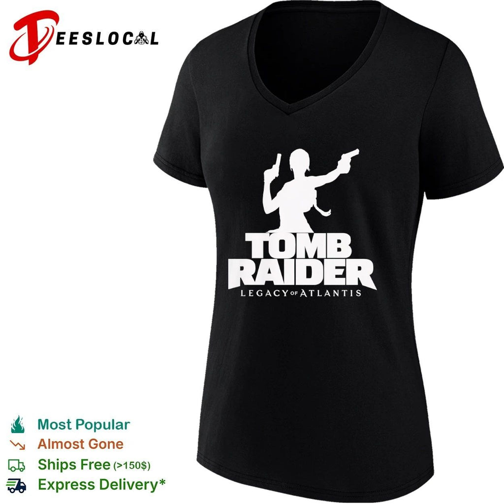 Tomb Raider Legacy of Atlantis Lara Croft T-shirt