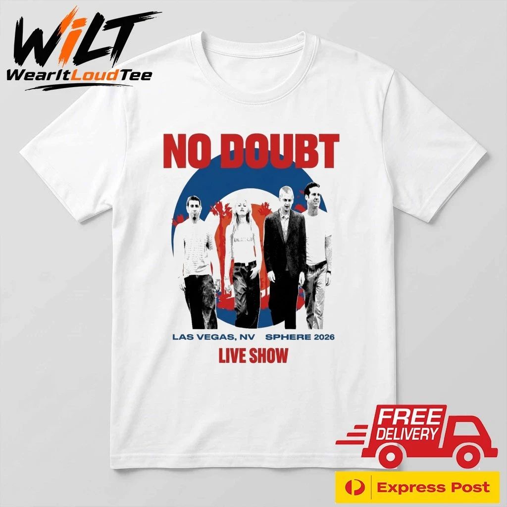 No Doubt Live At Sphere Las Vegas 2026 Live Show Shirt