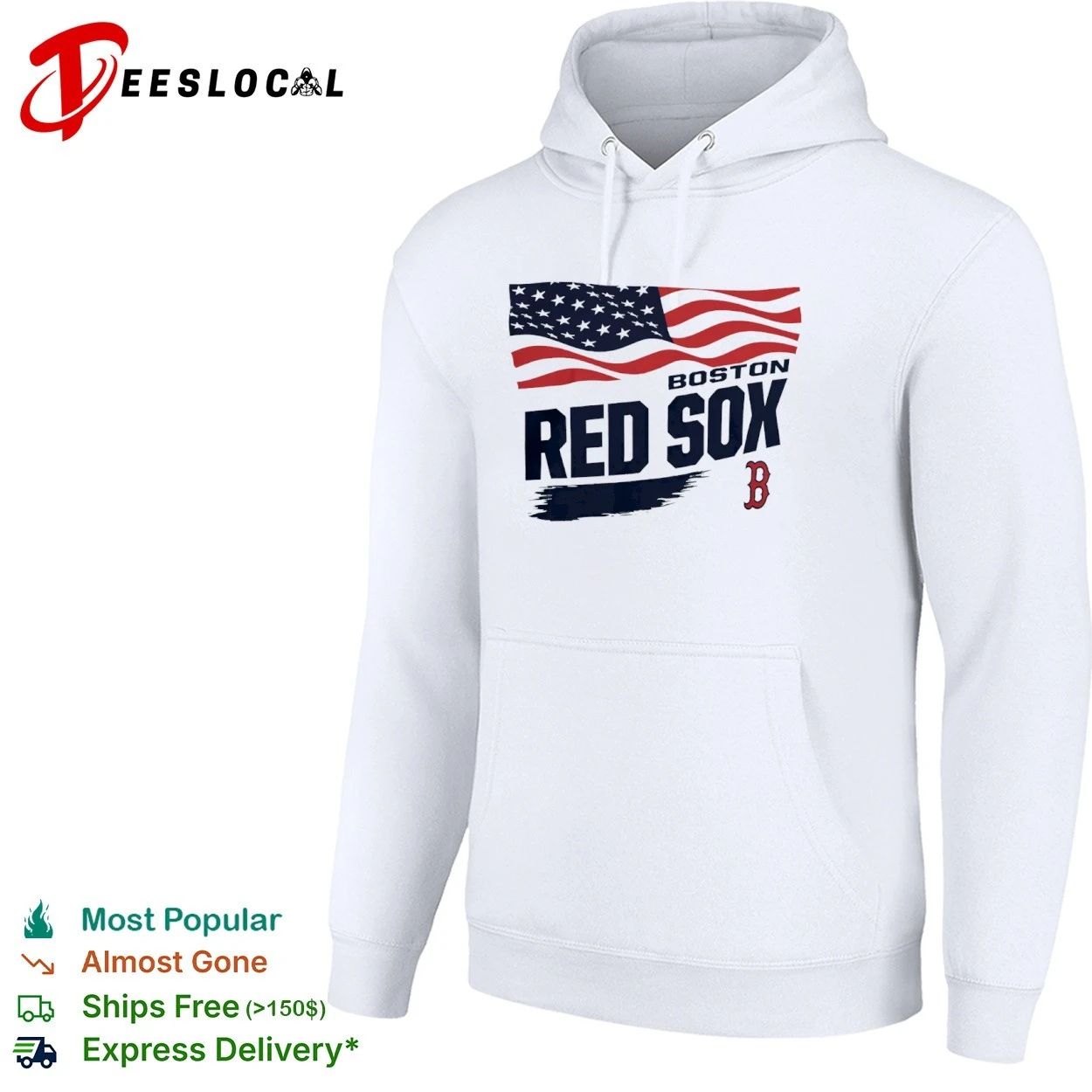 Boston Red Sox Starter Waving Flag MLB T-shirt