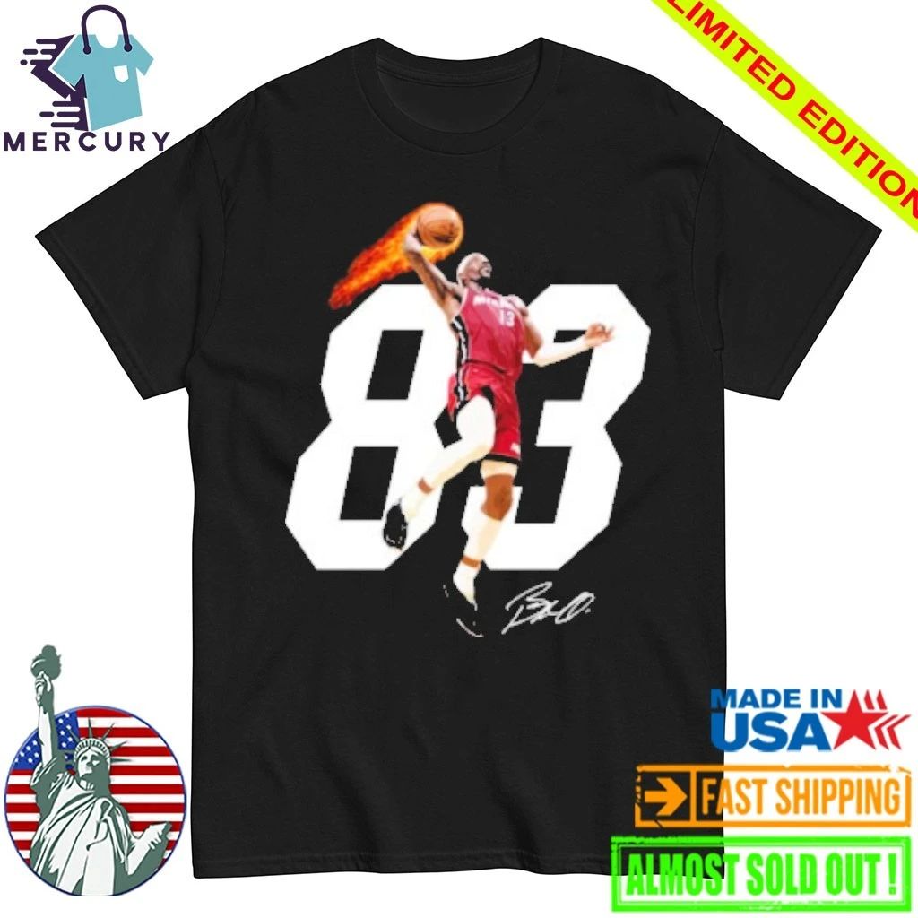 Miami Heat Bam Adebayo Making History 83 Point Shirt
