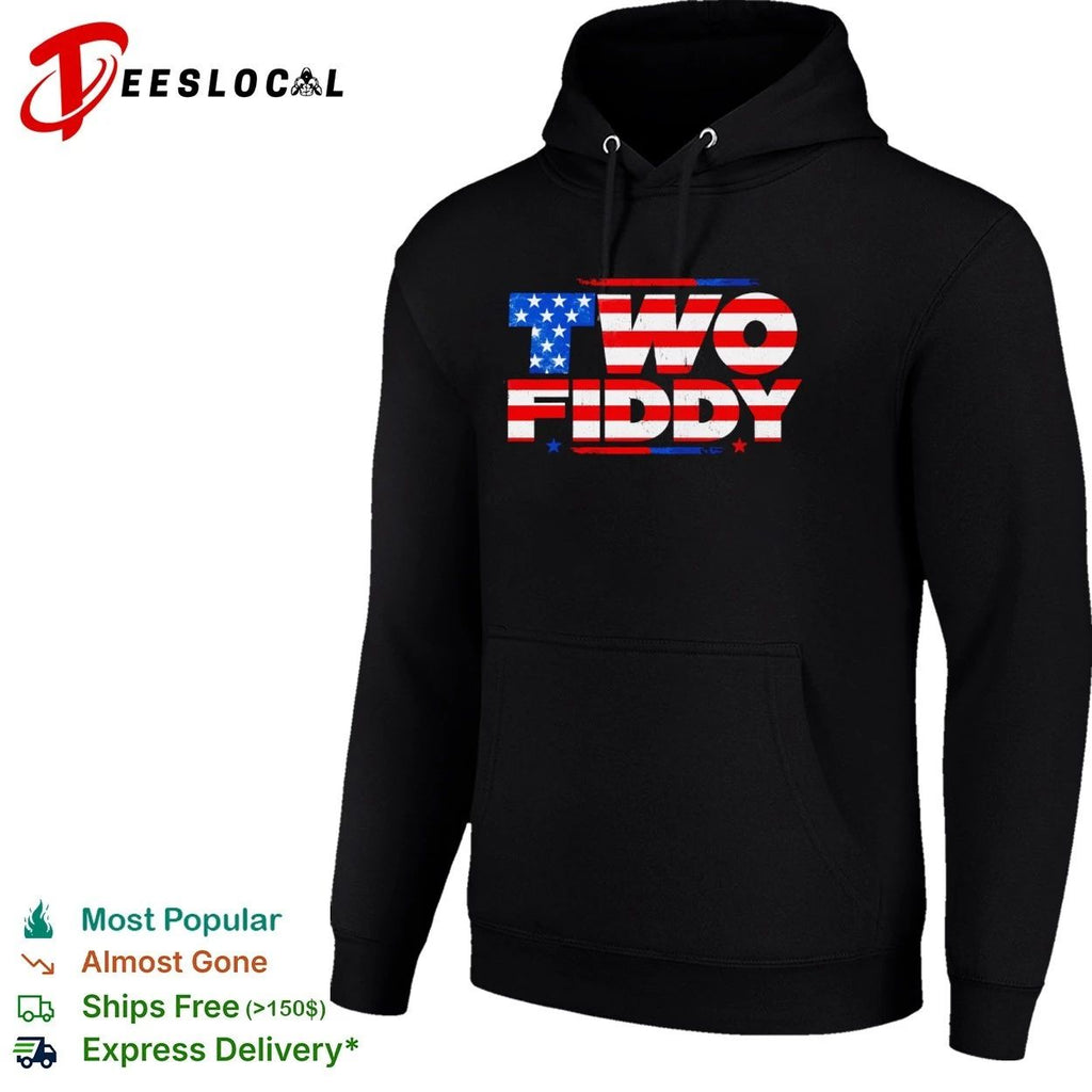 Two Fiddy American Flag south park funny T-shirt