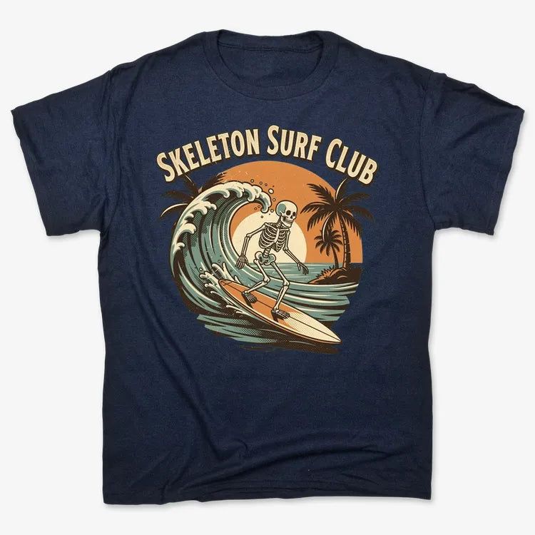 Skeleton Surf Club Tee