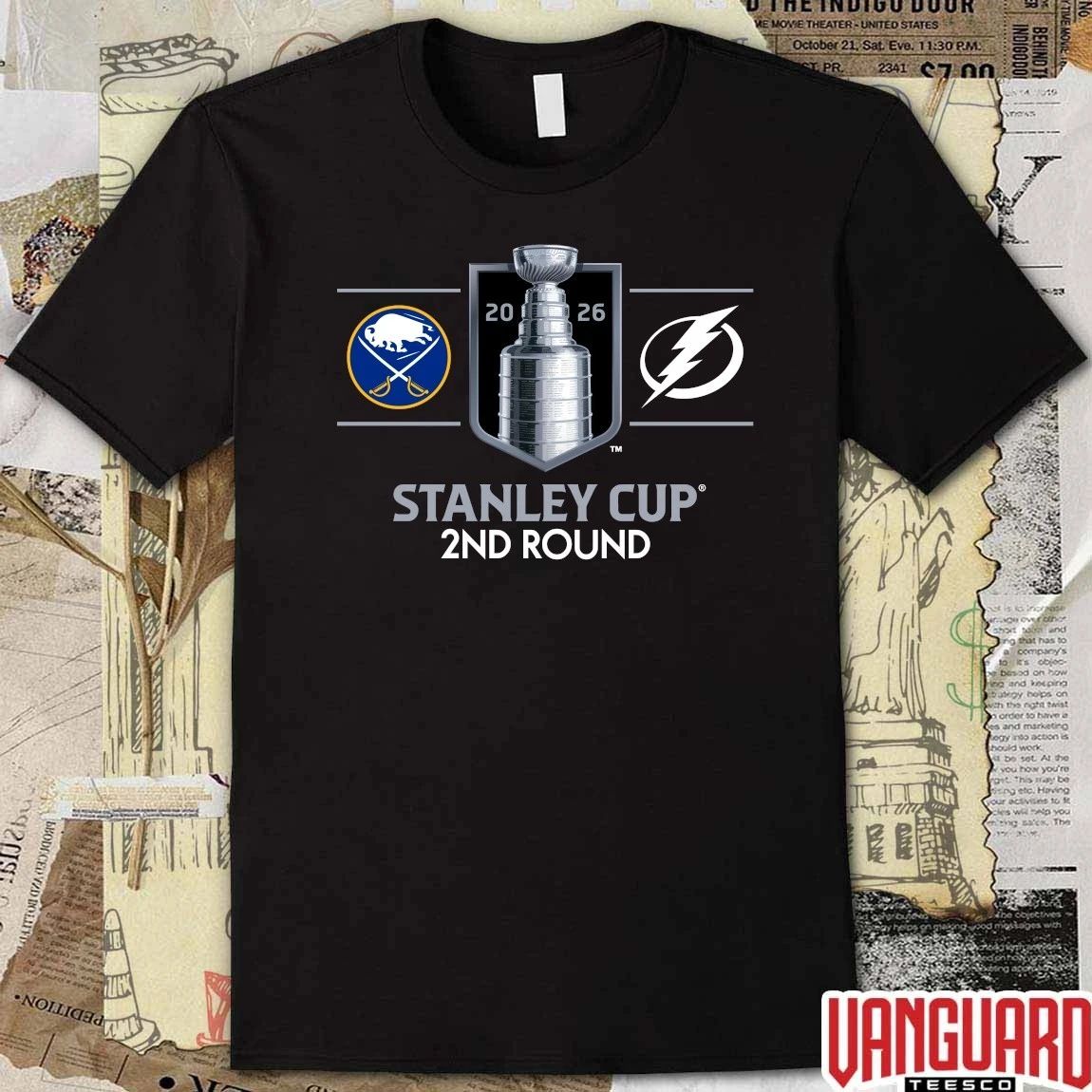 Buffalo Sabres vs Tampa Bay Lightning 2026 NHL Stanley Cup 2ND Round t-shirt