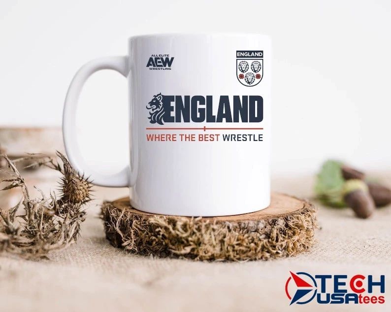 AEW Tournament Soccer England where the best wrestle shirt