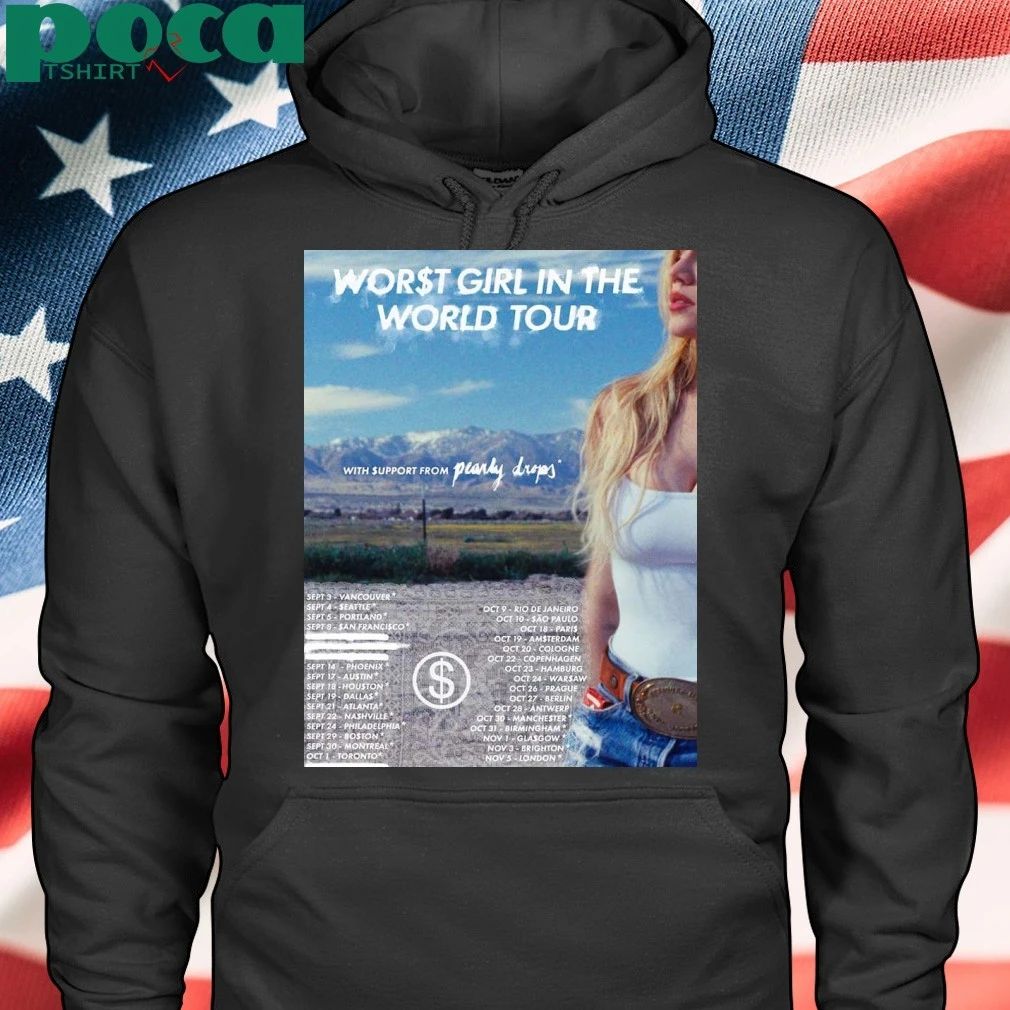Slayyyter Worst Girl In The World Tour 2026 North America And Europe UK Schedule Dates Home Decor Poster T-shirt