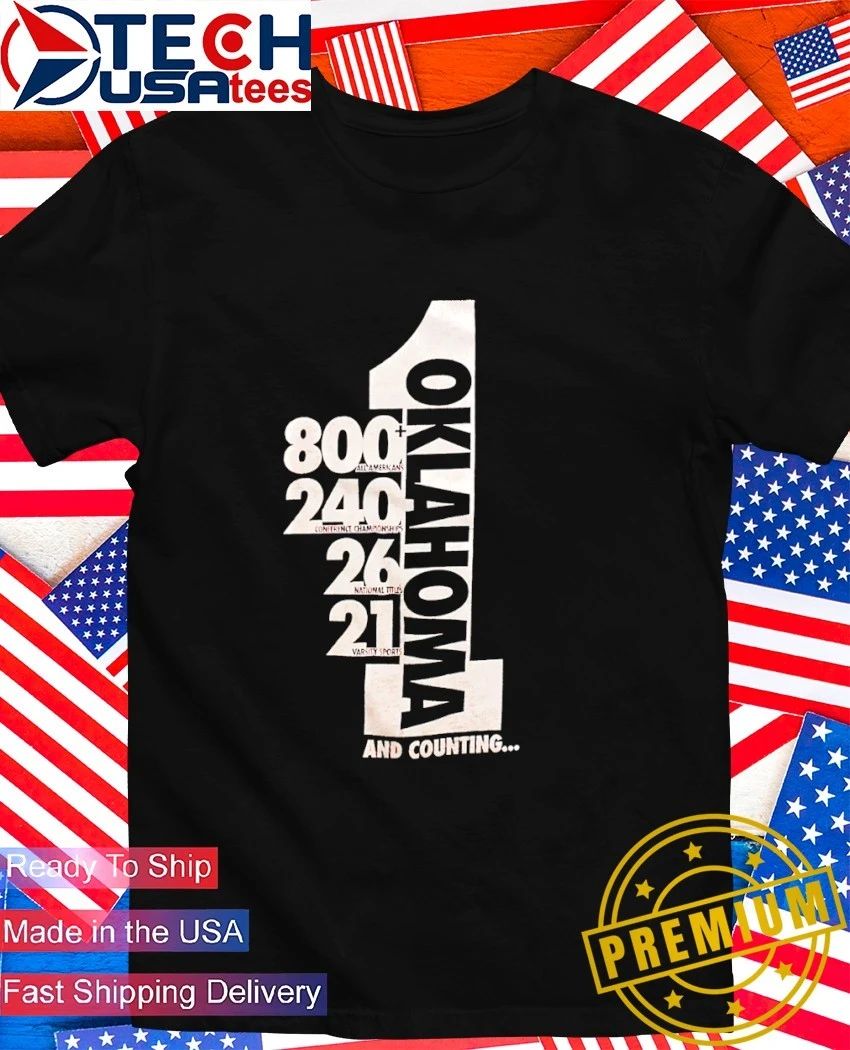 One Oklahoma and Counting Oklahoma Sooners shirt